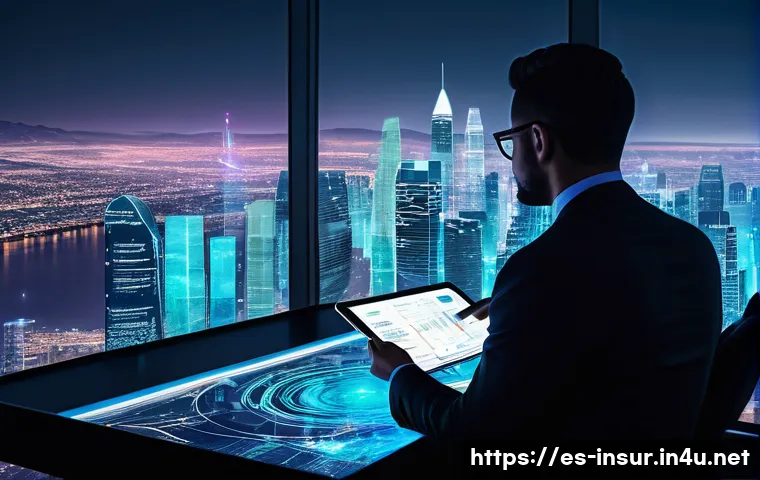 보험계리사와 상품 재설계 방법 - **Prompt 1: The Invisible Architects of Tomorrow**
"A group of diverse, professional actuaries, ...